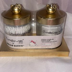 Hello Kitty chic, reusable glass, jaw duo